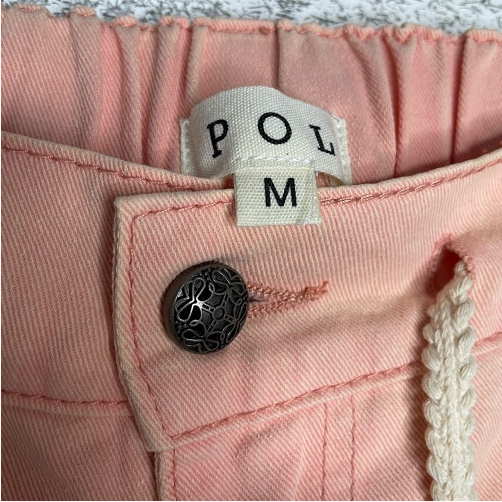 POL Peach Drawstring Cargo Pants - image 2